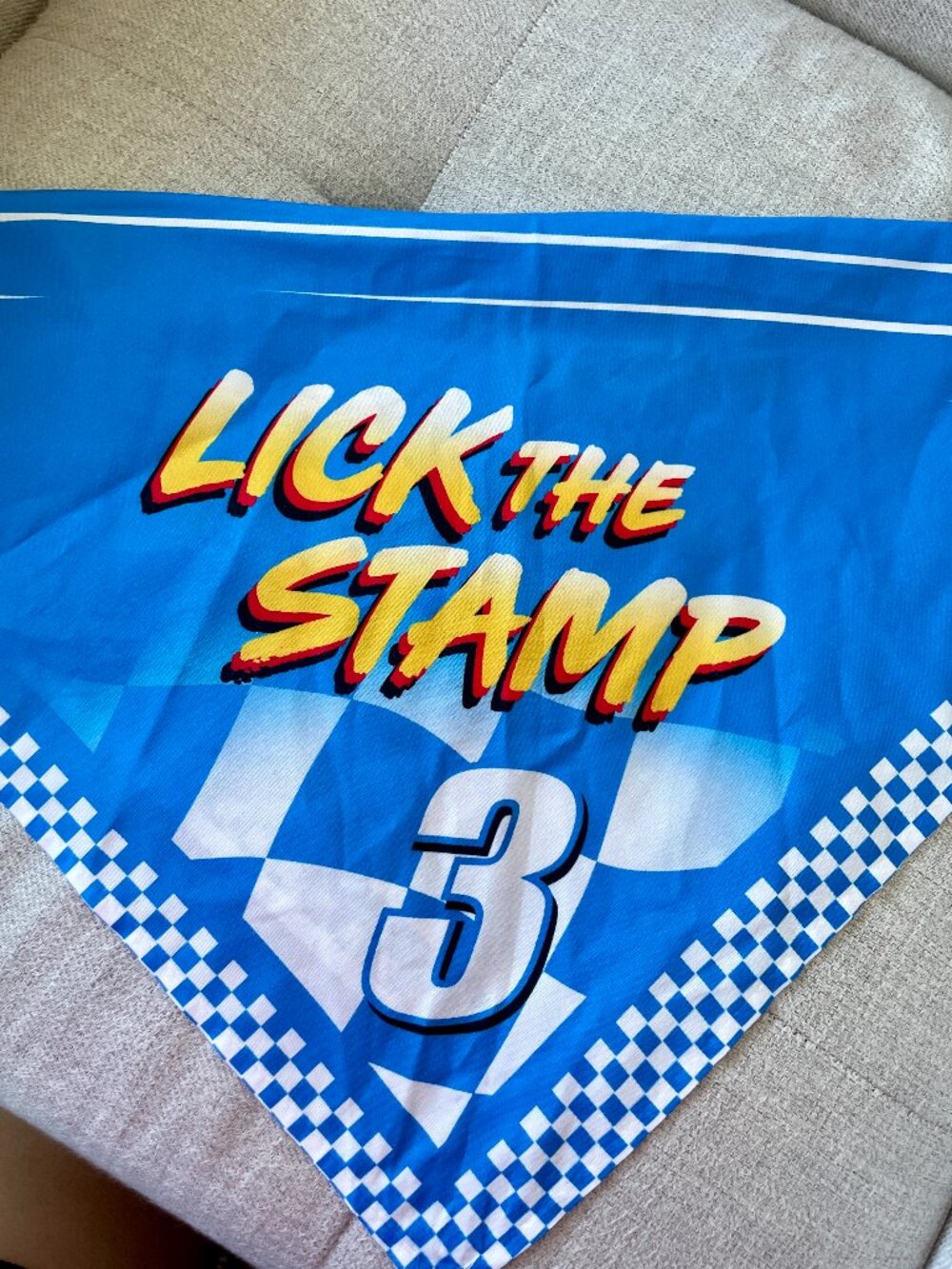 Daniel Ricciardo “lick the stamp" bandana official 2021 Speedway collection merc